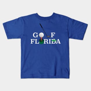 Golf Florida Kids T-Shirt